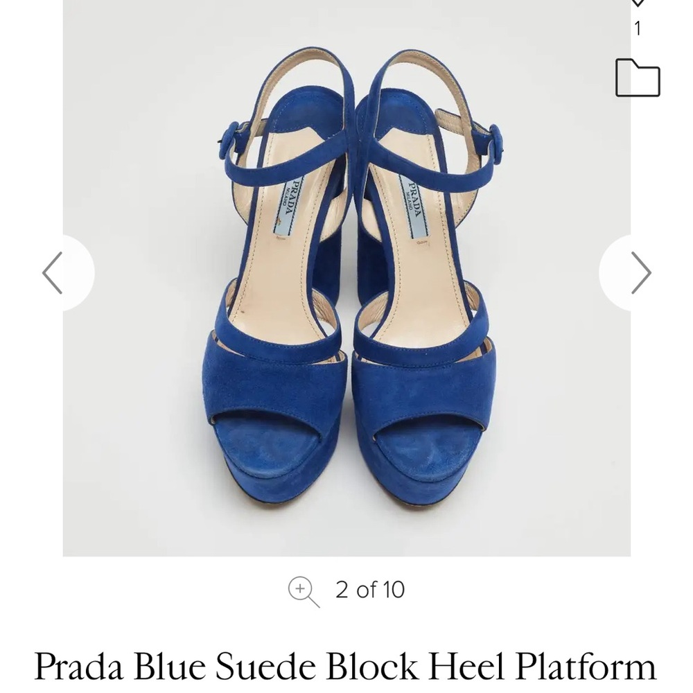 Prada Platform Pumps - image 2